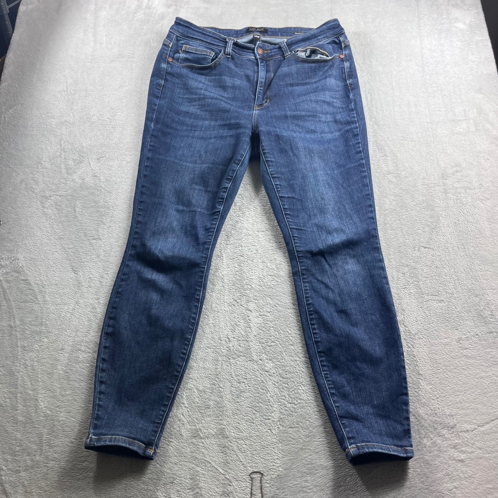 Judy Blue Skinny Fit Dark Wash High Rise Jeans 14W JB82253DK-PL